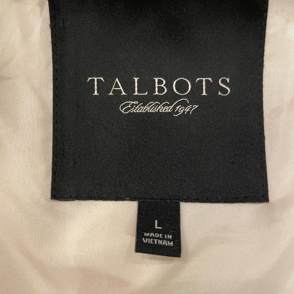 Talbot’s Duck Down Puffer Coat, Size L, Ivory - Picture 5 of 6
